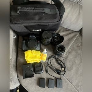 Canon Rebel t6 bundle